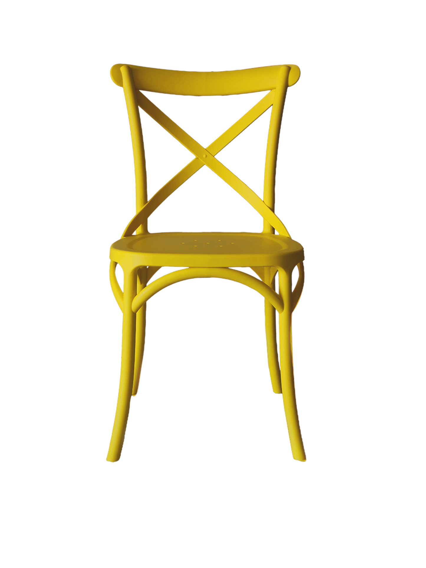 Plastic Chair Yellow