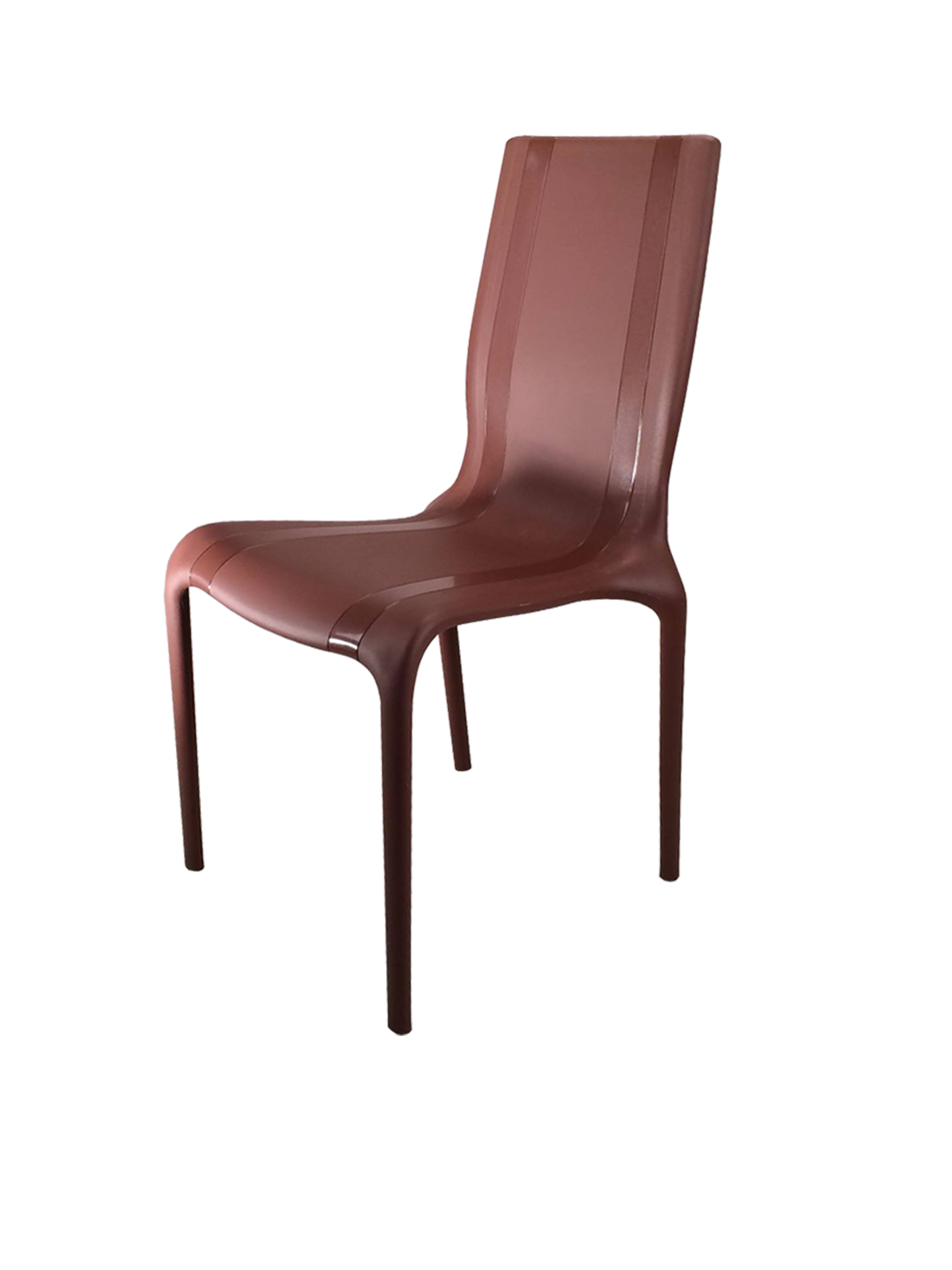 Plastic Chair Brown