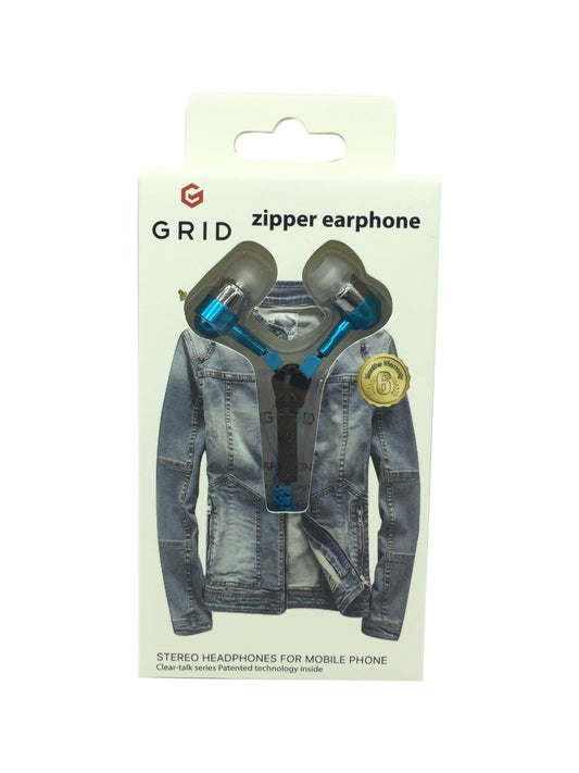 ZIPPER EARPHONE K-L038