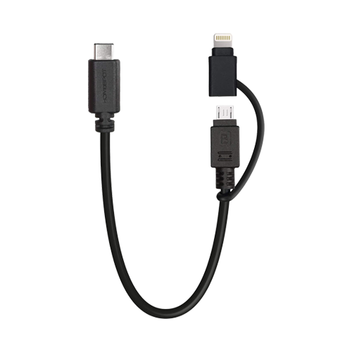 Cable USB Wesdar T3 iphone+micro