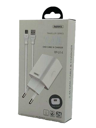 CHARGER FOR PHONE RP-U14 2.4A REMAX