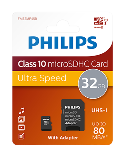 SD CARD PHILIPS 32GB