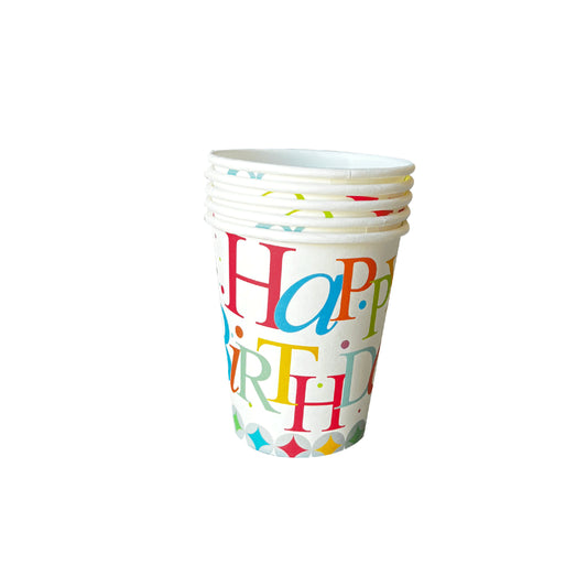 Birthday Paper Cups 6PCS AL-87