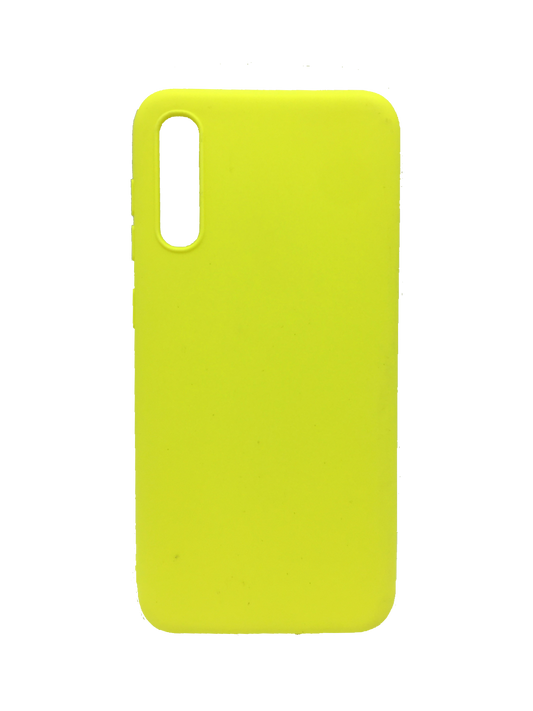 Silicone case Samsung A50 YELLOW