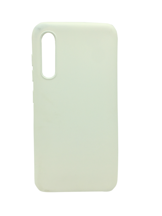 Silicone case Samsung A50S  WHITE
