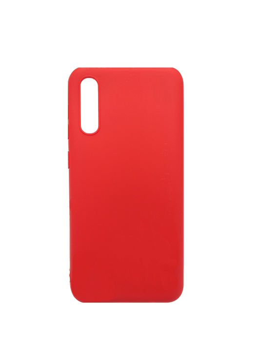 Silicone case Samsung A50S  RED