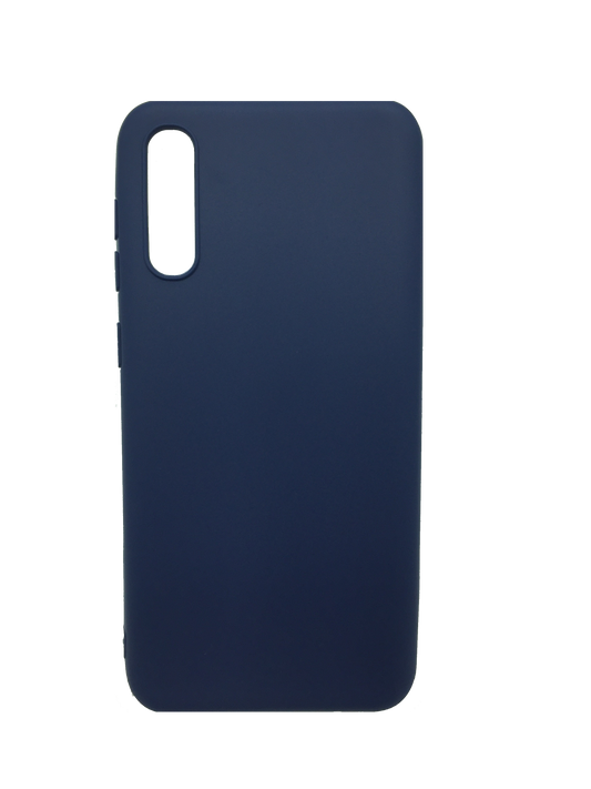 Silicone case Samsung A50S NAVY BLUE