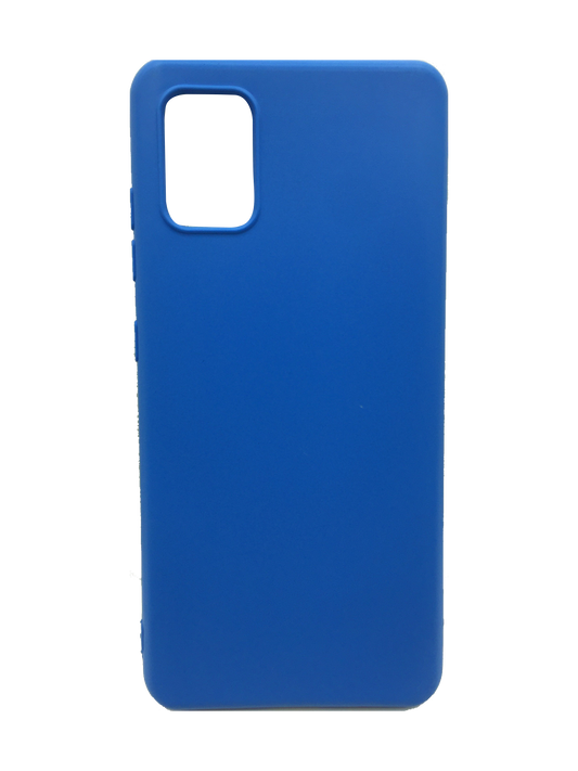 Silicone case Samsung A51  BLUE