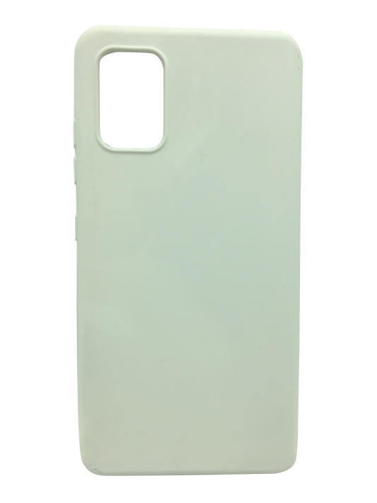 Silicone case Samsung A51 WHITE