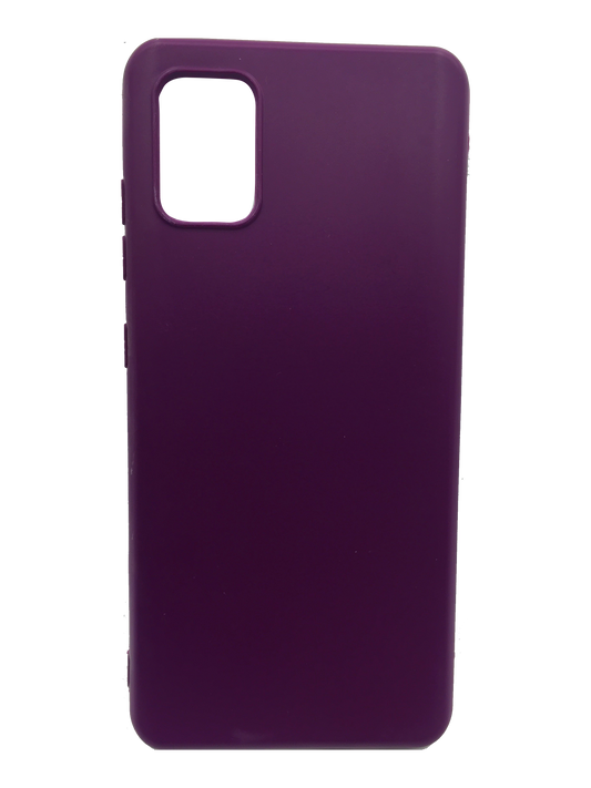 Silicone case Samsung A51 PURPLE
