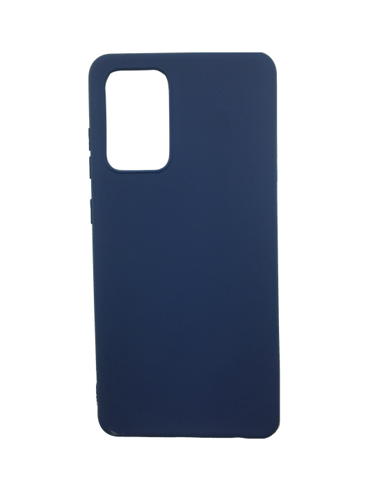 Silicone case Samsung A72 NAVY BLUE