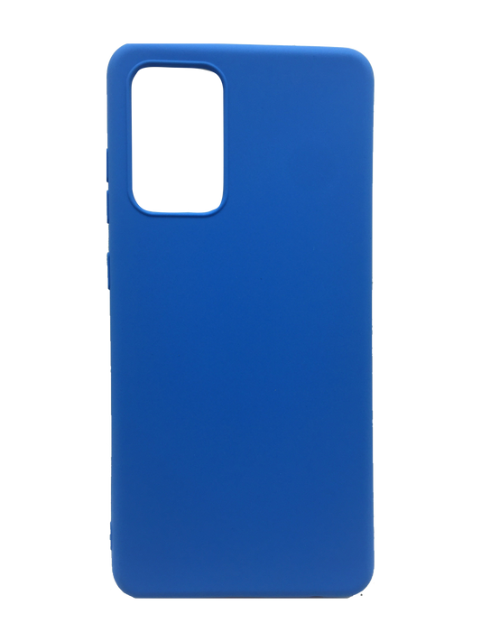 Silicone case Samsung A72 BLUE