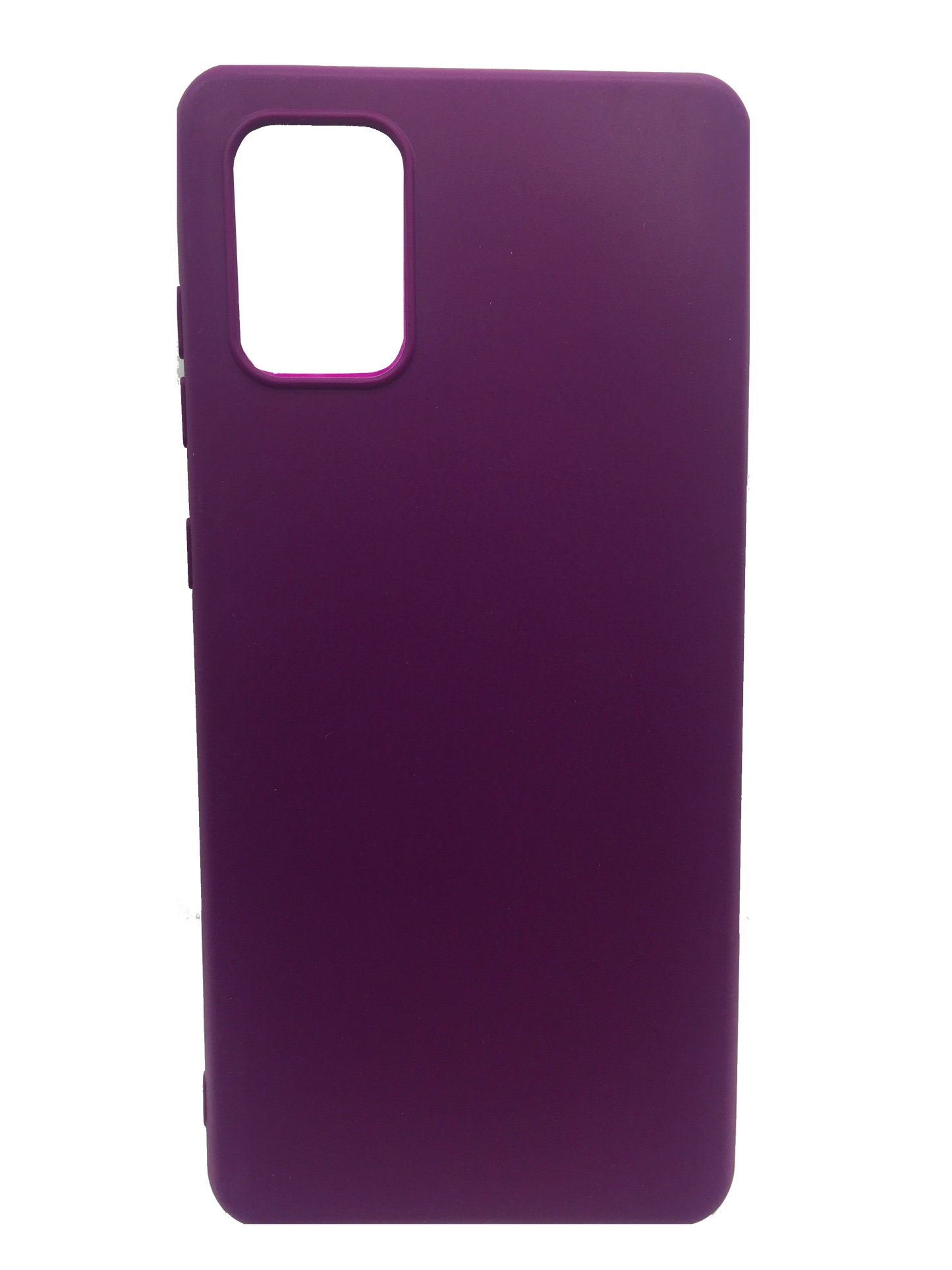 Silicone case Samsung A71 PURPLE