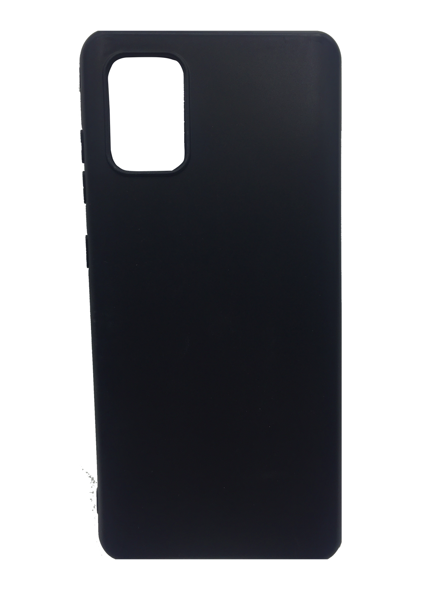 Silicone case Samsung A71 BLACK