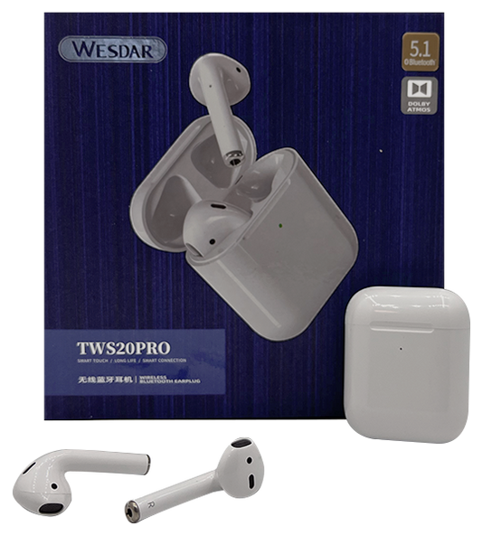 Wirelees Bluetooth Earbuds WESDAR