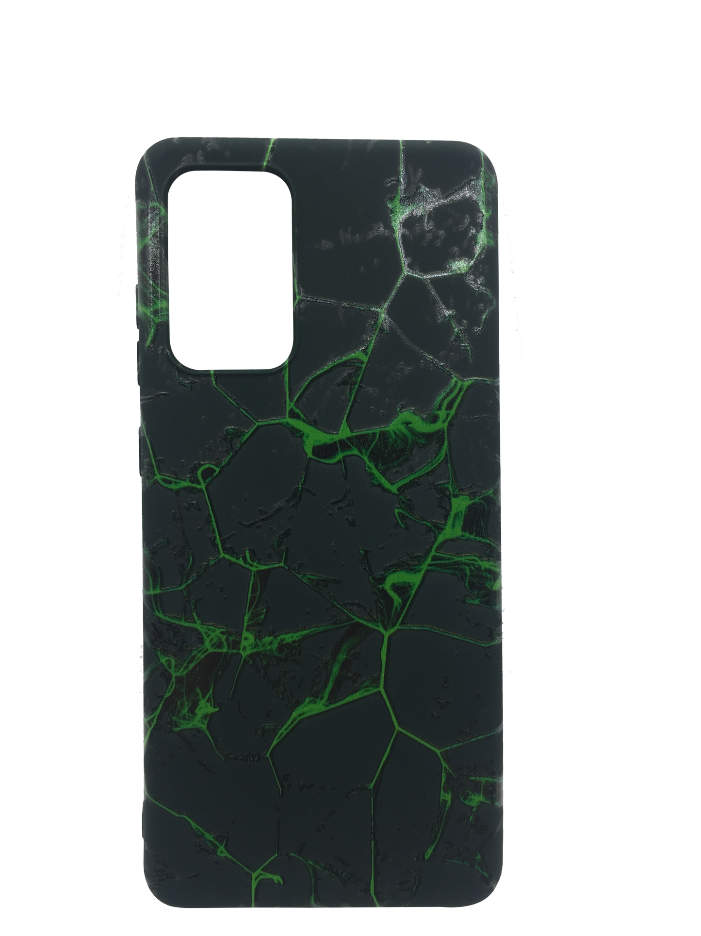 Silicone case Samsung A72 DARK GREEN