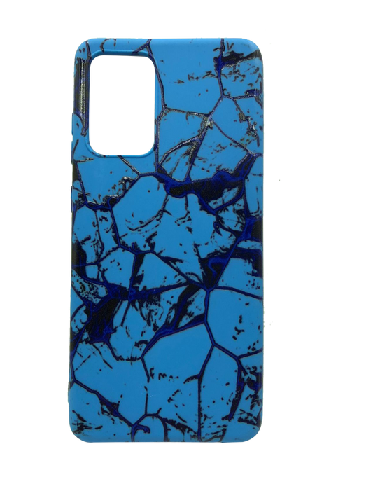 Silicone case Samsung A52 BLUE