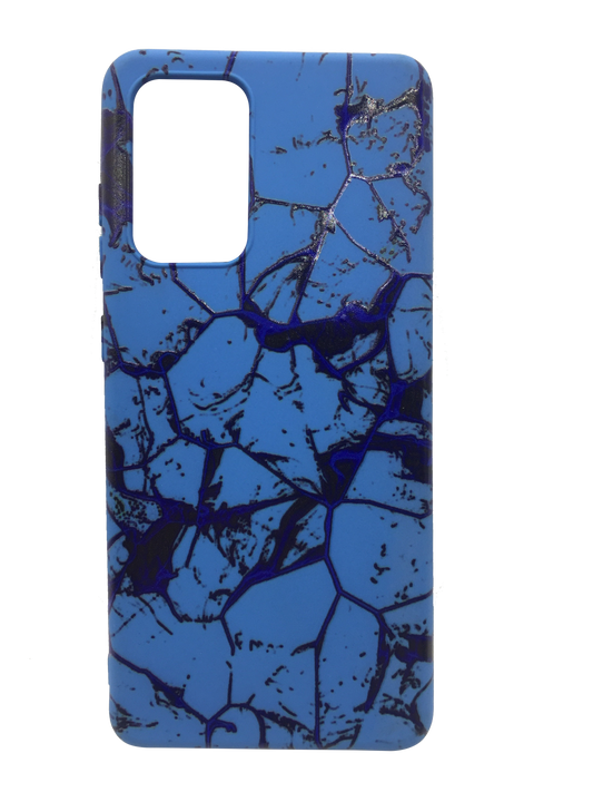 Silicone case Samsung A72 BLUE