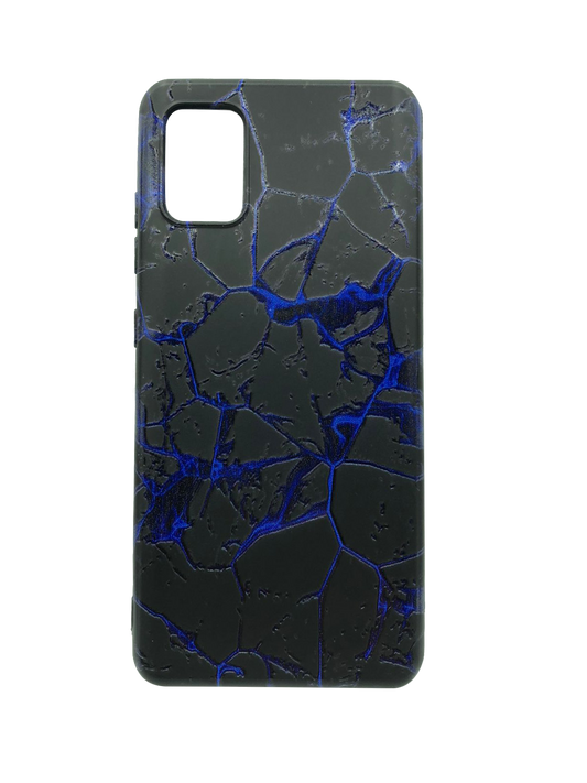 Silicone case Samsung A51 NAVY BLUE