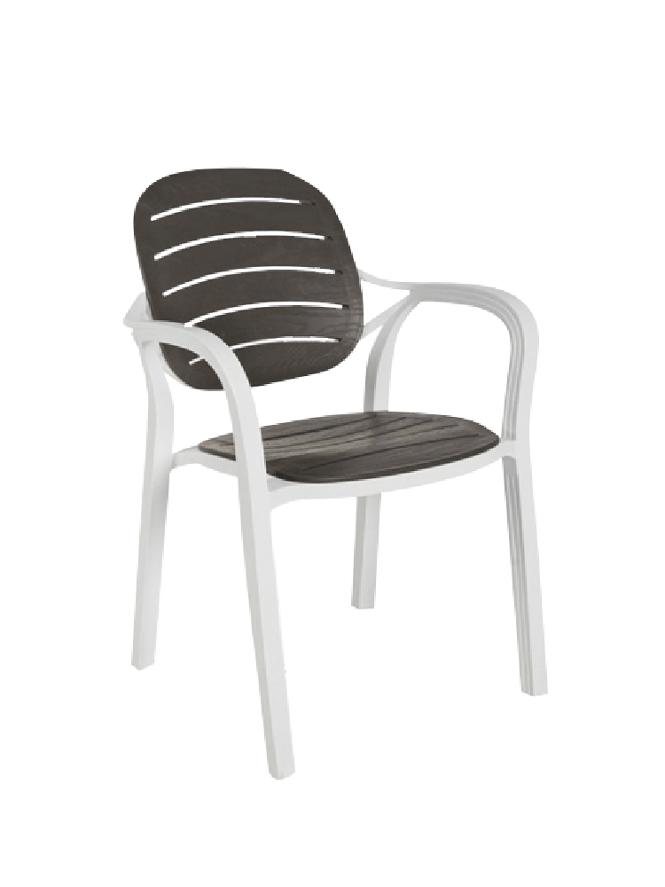 Chair CTO-23 Rumba white and antracit