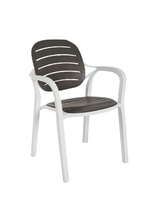 Chair CTO-23 Rumba white and antracit