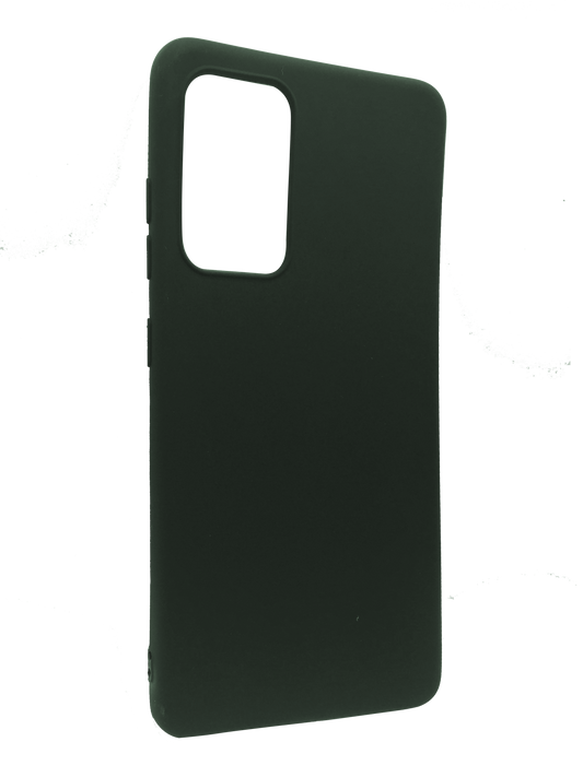 Silicone case Samsung A52 DARK GREEN
