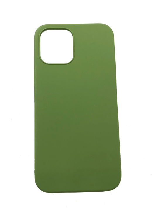 Silicone Case iPHONE 12 PRO MAX LIGHT GREEN