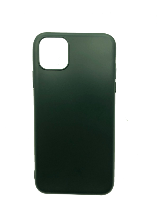 Silicone Case iPHONE 11 PRO MAX  DARK GREEN