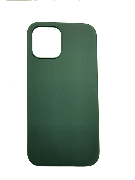 Silicone Case iPHONE 12 PRO MAX  DARK GREEN