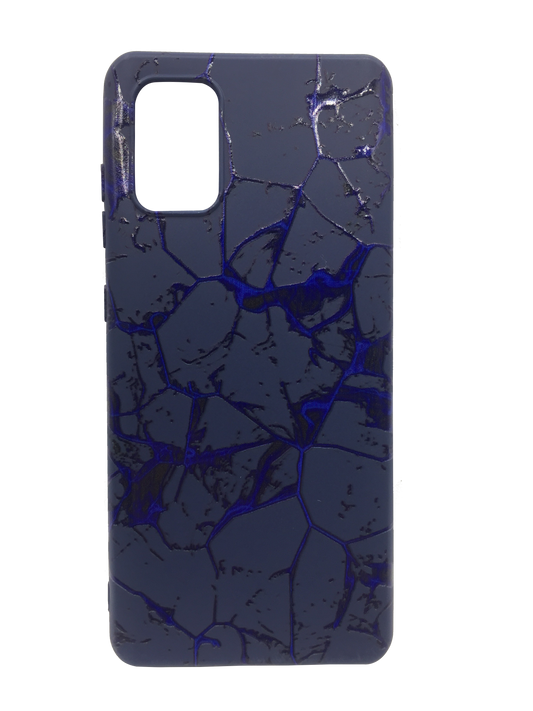 Silicone case Samsung A71 NAVY BLUE