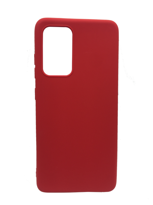 Silicone case Samsung A52 RED