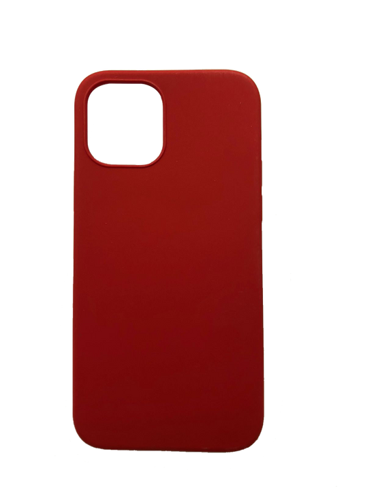 Silicone Case iPHONE 12  RED