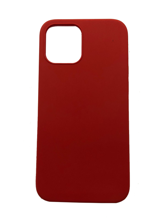 Silicone Case iPHONE 12 PRO MAX RED
