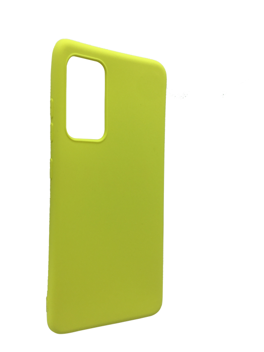 Silicone case Samsung A52 YELLOW