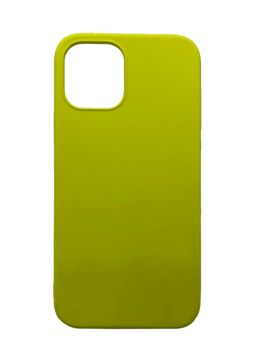 Silicone Case iPHONE 12 YELLOW