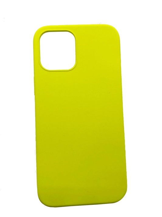 Silicone Case iPHONE 12 PRO MAX  YELLOW